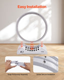 VEVOR Cat Exercise Wheel, 31.5 in, Large Cat Running Wheel with Secure Brake & Carpeted Runway, V952-SLMPBJBSPP31K33DZV0