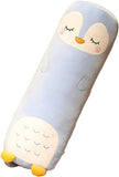Long-Shaped Pillow Plush Pillow Hugging Pillow Soft Pillow Sleeping Pillow Gift - Blue - Size 33in V1107-113-XXX-NNN-BLU2