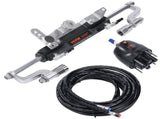 Hydraulic Outboard Steering Kit, 300HP, Marine Boat Hydraulic Steering System, with Helm Pump V952-XWYYFXBDJTJ37VR7HV0