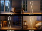Infinite LED Floor Lamp - Chrome V558-LL-LED-20C