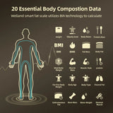 Smart Bioimpedance Scale with Hand Black V728-OBA1005007791875229