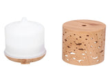 Aroma Diffuser 300ml Colorful LED Light Remote Control 35db Mute Hollow Wood Grain Appearance V1294-YM0901-3113210107813