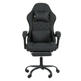Levede Office Chair High Back Suede Fabric Gaming Chair OF1063-DG-AU