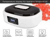 Paraffin wax warmer - Candle wax melting pot with handle and heat-insulating plate - Fast and V1188-MS-313-0984