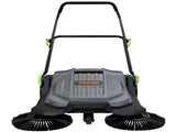 VEVOR Walk-behind Hand Push Floor Sweeper 25.6" Width 5 Gallon Waste Container V952-BXSQSC55JL26E5I64V0