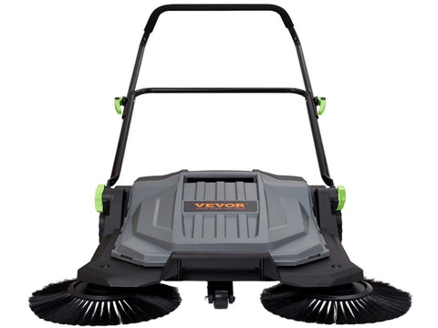 VEVOR Walk-behind Hand Push Floor Sweeper 25.6" Width 5 Gallon Waste Container V952-BXSQSC55JL26E5I64V0