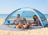 Beach Tent Sun Shelter for 4 Person, UPF 50 Protection, Portable Sun Shade Canopy with Carrying Bag V952-BXSHTZPDBJC4MORNX001V0