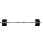 Everfit 68kg Barbell Set Weight Plates Bar Lifting Bench 168cm FIT-K-BB-SET-60KG