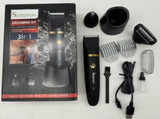 3-in-1 Men's Electric Body Groomer & Hair Clipper Kit - Waterproof, USB-C Rechargeable with Charging V888-ELOSUNG25677