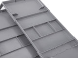 Foldable Expandable Desk Organizer Double Row Multi Level Drawer Organizer Tray for Jewelry Cosmetic V1294-YM0901-3117240180811