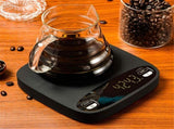 Coffee Scale with Timer, Rechargeable - Standard Rechargeable Espresso Scale for Pour Over and Drip V1366-AZ2-W-02073