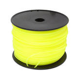 3mm String Trimmer Line Quadrate Trimmer Line Lawn Mower String Cord for Husqvarna Yellow V1294-YM0523-3111220086212