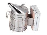 3PCS/Set Beehive Smoker Set Bee Brush Scraper Stainless Steel Smoker Beekeeper Starter Kit for V1294-YM0523-3111210387111