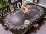 Coffee Table Cloth for Living Room Center Table Embroidery Lace Tablecloth Home Dining Coffee Table V1370-AZ4-05685