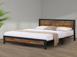 Levede Metal Bed Frame Mattress Base Double BF1047-D