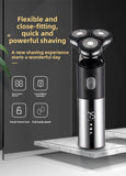 Electric Shaver for Men 3D Rotary Razor Wet and Dry Waterproof USB Rechargeable LED Display Travel V888-ELOSUNG41979