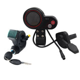 QS-S4 36V-60V Thumb Throttle LCD Display Kit3PIN Ignition Lock Key for Zero 8 9 10 8X 10X Electric V1192-AZ-W-22673