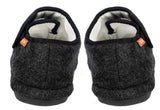 ARCHLINE Orthotic Plus Slippers Closed Scuffs Pain Relief Moccasins - EUR 42 V563-AS801-CHARCOAL-42