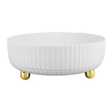 Rotatable Storage Tray Plastic Large Capacity Rotating Organizer Tray Desktop Rotatable Tray for V1294-YM0901-3112230044611