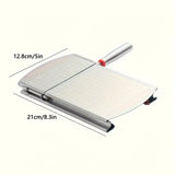 Stainless steel multi-function slicer, precise for even slicing, silicone suction cup for anti-slip V1232-QPQ-001