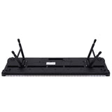 Karrera 61-Key Electronic Piano Keyboard with LED and Folding Stand in Black CHJ-SD1 EKB-CHJ-SD1-BK