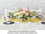 10 Pieces-12 x108 Gold-Sequin-Table-Runners Wedding Party Catering Event Gold Table Runner Gold V1370-AZ4-01562