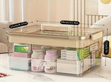 Multi-Layer Large Capacity Home Medicine BoxCompartment Storage for Emergency & Backup, Shockproof V1102-YXSNH001