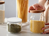 White Plastic Wide-Mouth Jar Replacement Lids 16 Pack Airtight Canning Container Cover V1369-AZ3-W-14805