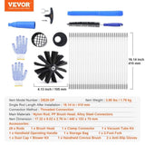 12.2M Dryer Vent Cleaner Kit, 29 Pieces Duct Cleaning Brush, Reinforced Nylon Dryer Vent Brush with V952-GDQJSPJK40YCA41SVV0