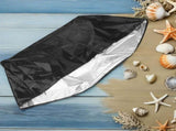 Wheeler Cover Quad Black Heavy Duty Rainproof for Motorcycle Outdoor V1369-AZ3-W-19239