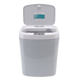 Smart Trash Can 16L Infrared Induction Button Control Manual Mute Household Automatic Trash Can with V1294-YM0523-3113220058412