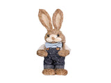 Easter Bunny Ornament Simulated Straw Rabbit Figurine for Cartoon Photography Prop Holiday V1294-YM0901-201201AH04-5