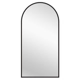 Black Metal Arch Mirror - X Large 100cm x 200cm V292-M-METAR-XL-BLACK