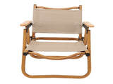 Kids Camping Chair Aluminum Alloy Wood Grain Canvas Portable Folding Camp Chair for Children Under 6 V1294-YM0901-3116240022911