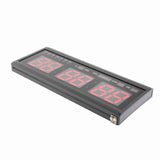Large Digital LED Wall Timer Battery Clock With Calendar Temperature V1294-YM0901-09EXJ45201