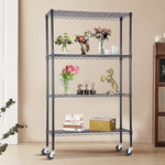 Modular Wire Storage Shelf 1200 x 450 x 1800mm Steel Shelving V63-841051