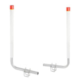 Boat Guide, 1.57M with LED Light Guide Poles, 2PCS Rustproof Galvanized Steel V952-CTCDGDLX60YC6XY06V0