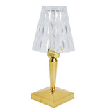 LED Crystal Table Lamp Dimable Desk Lamp USB Charging for Bedroom Decor Warm White Light V1294-YM0901-3119210121311