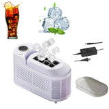 Portable Ice Machine Fast Ice Production in 10-15 Minutes Energy-Efficient Small Ice Maker with Low V1188-MS-325-1133