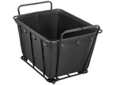 Laundry Cart, Rolling Grocery Utility Cart with Waterproof Liner & Swivel Wheels, 118 KG Large Load V952-XYC2LKSJSCL04UN2C001V0