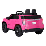 Kids Ride On Car Licensed Chevrolet Tahoe Electric Toys Horn Remote 12V Pink RCAR-LS-CHEVT-TAHOE-PK