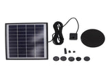 Solar Fountain Pump 5.0W Prevent Clogging Portable Easy to Clean Solar Water Pump Floating Fountain V1294-YM0523-3111220123311