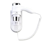 Wall-Mount Hair Dryer 1600-1875W - White V959-DPHD0022