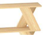 Levede Slim Side Table Storage Compact Coffee Table NI1060-OA-AU