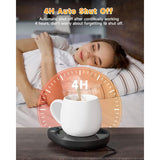 Coffee Mug Warmer With 3 Temperature Settings Electric Beverage Warmer Auto Shut-Off, Coffee, Tea V1188-MS-227-0831