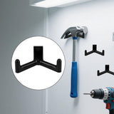 Allecta - Tool Hooks for Garden Shed - Storage Accessories for Shovels and Rakes - Set of 3 V1189-WXFBOL-148-1