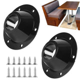Pedestal Table Base Flange Table Leg Base Dinette Table and Floor Mount Base for Trailer Including V1192-AZ-W-23575