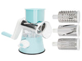 Vegetable Grater Cutter HandCranking Rotation Vegetable Cutting Tool Kitchen Supplies Blue V1294-YM0901-3113210028911