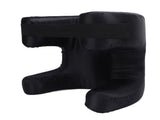 Face Pillow Silk Fabric Memory Foam Soft Cushioning Ergonomic Beauty Pillow for Back Sleep Black V1294-YM0901-3117240292711
