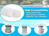 Pool Hoses for Above Ground Pools - 1.25In Diameter Pool Replacement Hose 59In Long Filter V1369-AZ3-W-11292